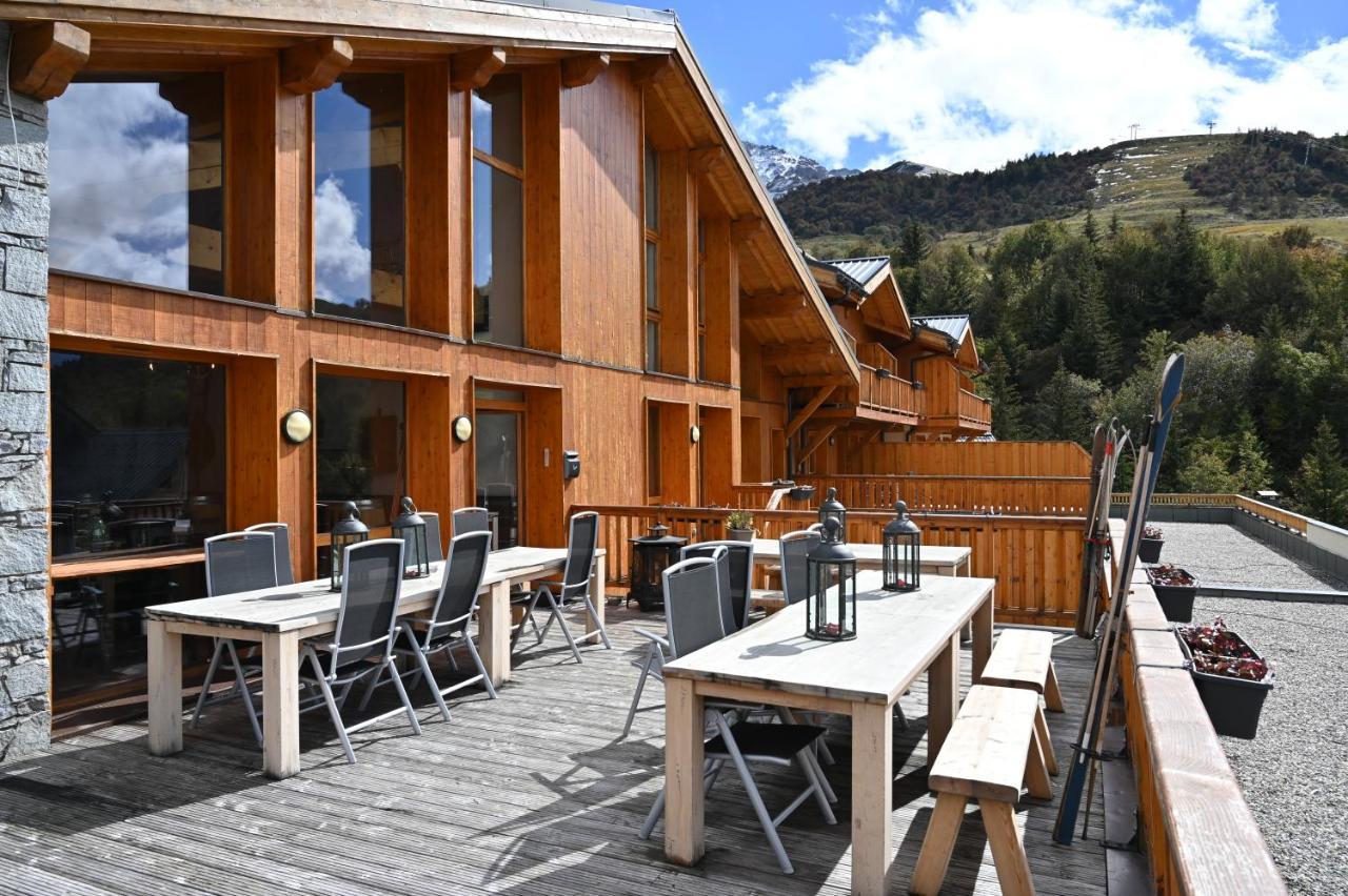 Parc Madeleine - Chalets Saint-François-Longchamp Eksteriør billede