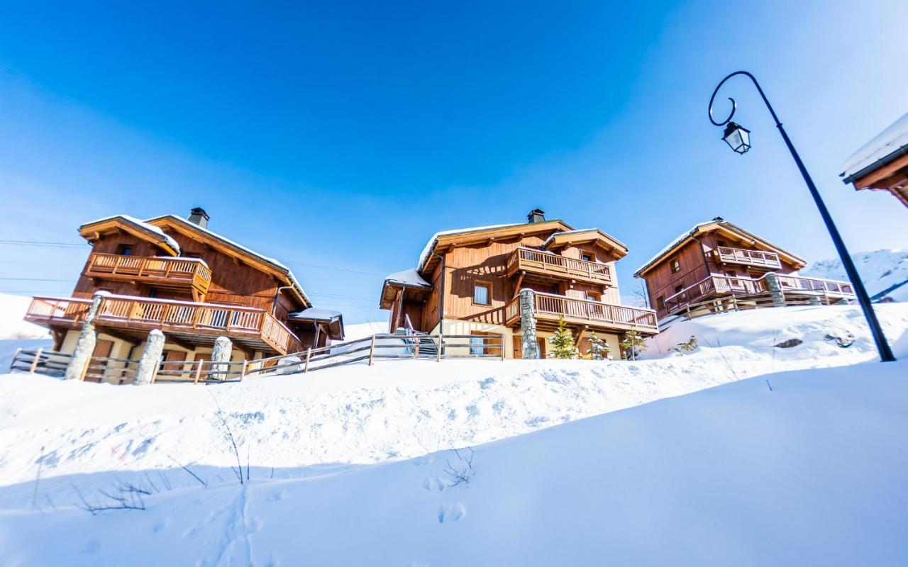 Parc Madeleine - Chalets Saint-François-Longchamp Eksteriør billede