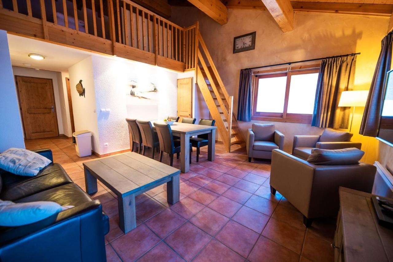 Parc Madeleine - Chalets Saint-François-Longchamp Eksteriør billede