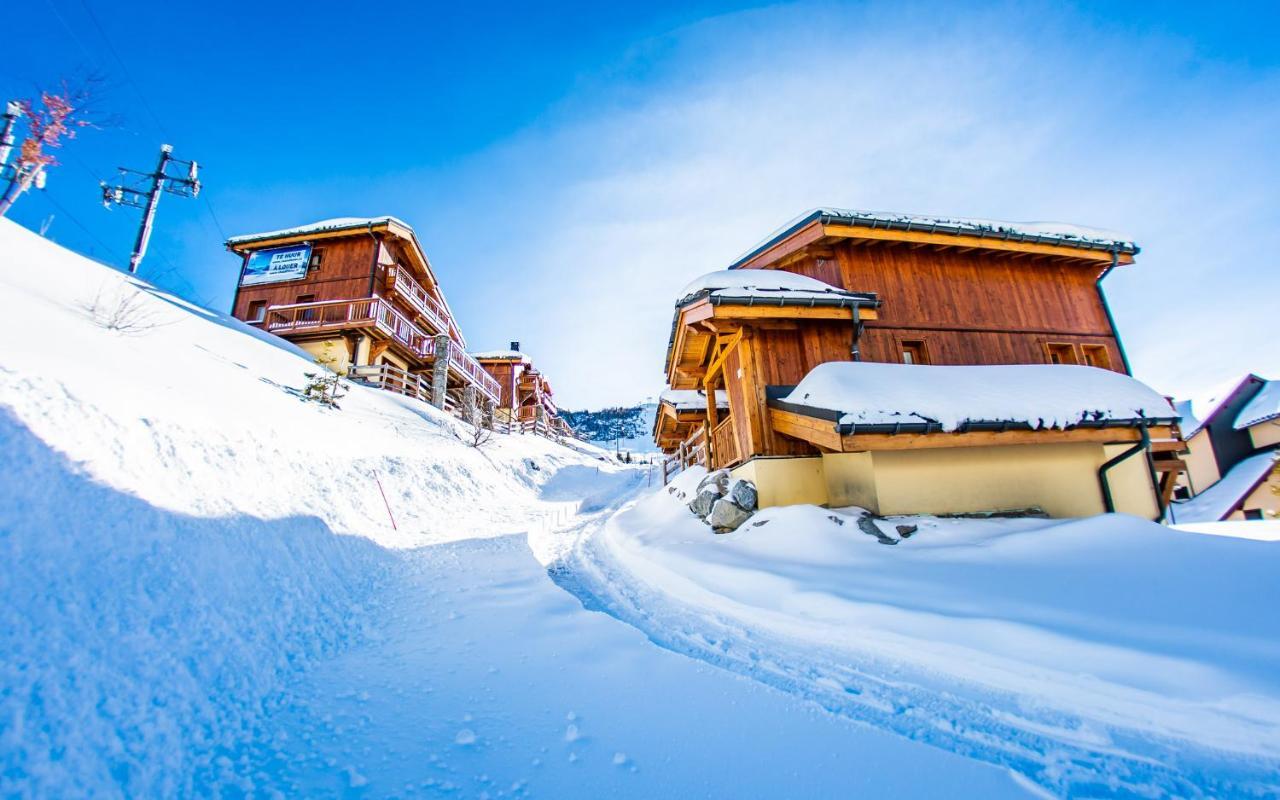 Parc Madeleine - Chalets Saint-François-Longchamp Eksteriør billede