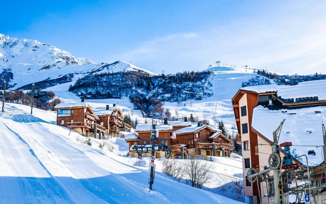 Parc Madeleine - Chalets Saint-François-Longchamp Eksteriør billede