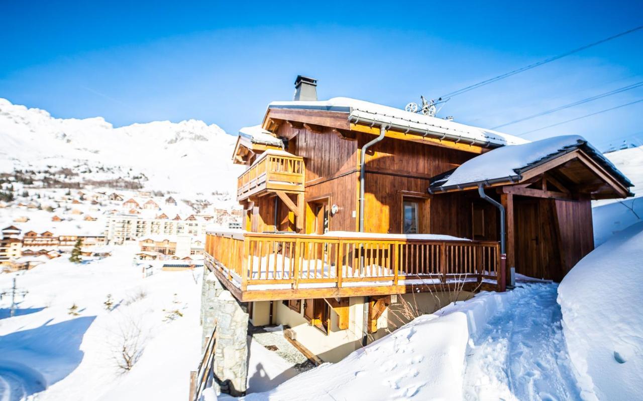 Parc Madeleine - Chalets Saint-François-Longchamp Eksteriør billede