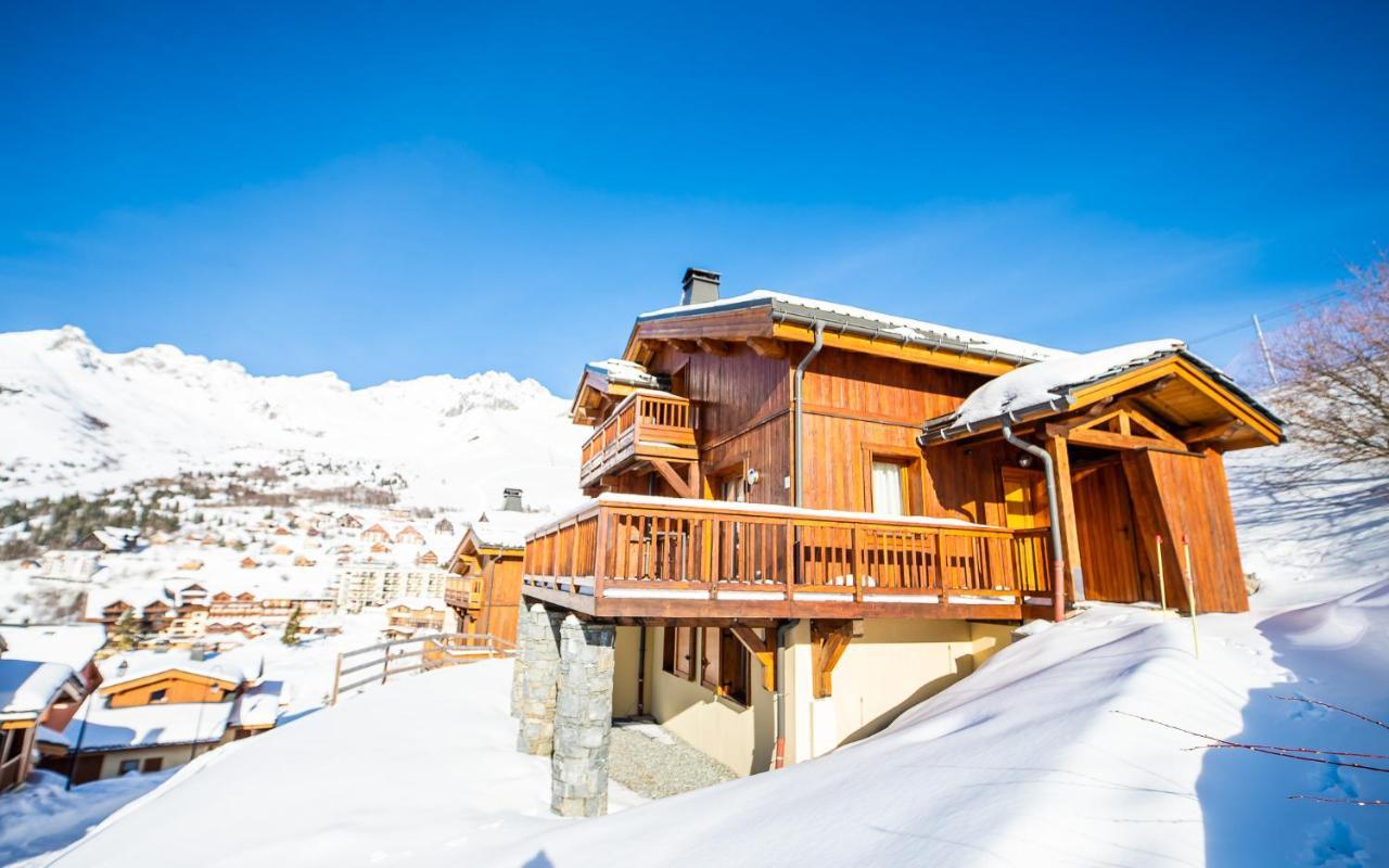 Parc Madeleine - Chalets Saint-François-Longchamp Eksteriør billede