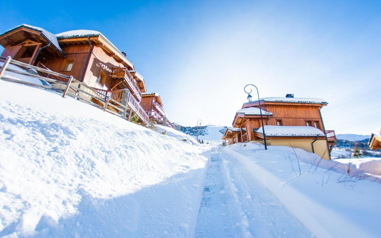 Parc Madeleine - Chalets Saint-François-Longchamp Eksteriør billede