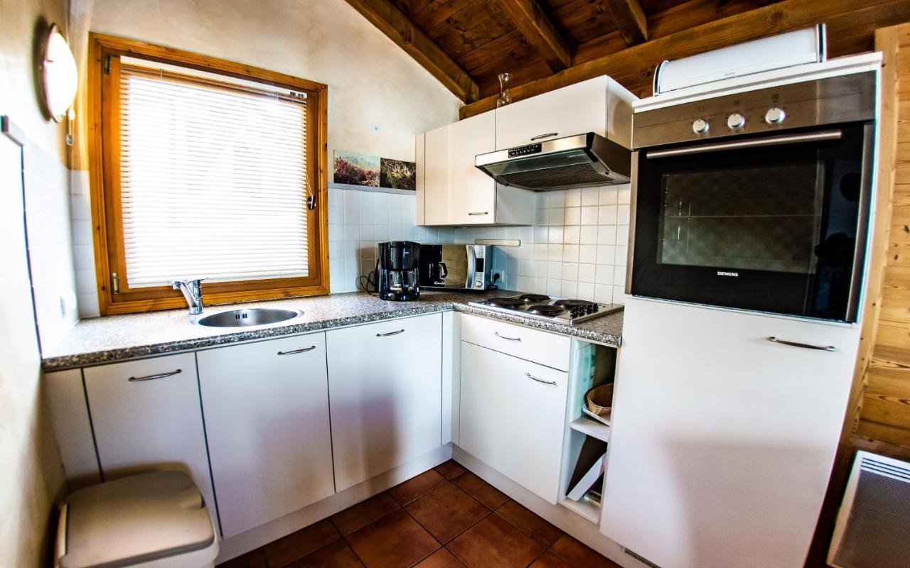 Parc Madeleine - Chalets Saint-François-Longchamp Eksteriør billede