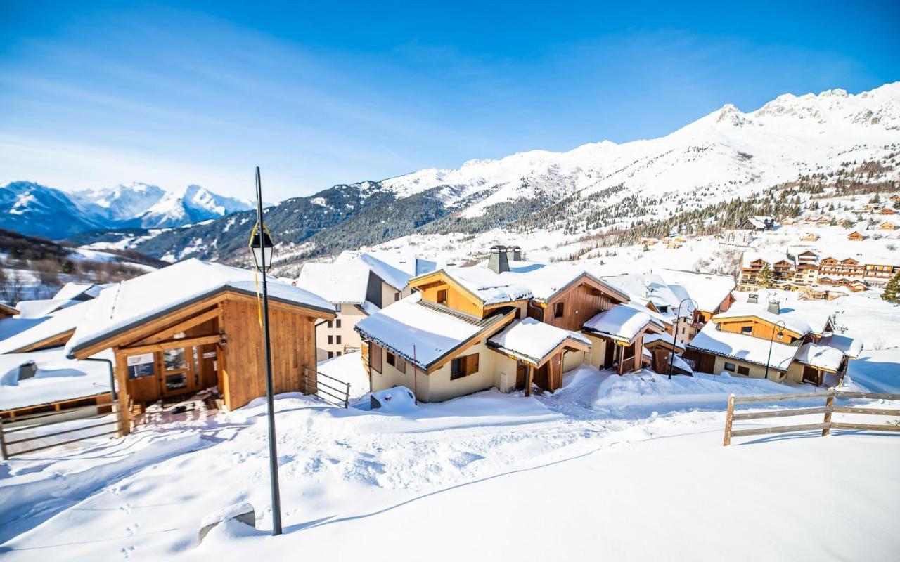 Parc Madeleine - Chalets Saint-François-Longchamp Eksteriør billede